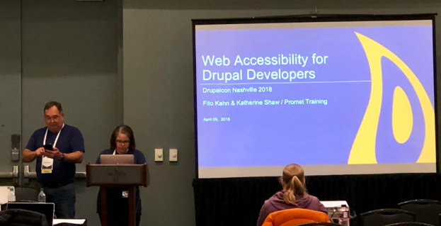 DrupalCon Accessibility Session