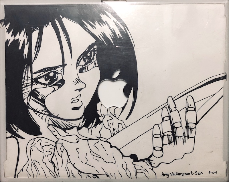 Alita as drawn by Amy