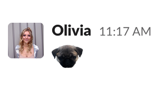 Slack dog emoji