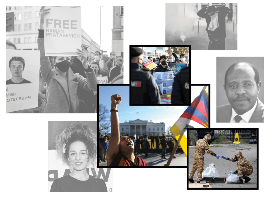 Website Design for Freedom House, Transnational Repression Report